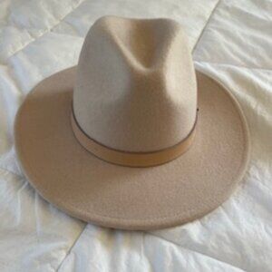 Gigi Pip Shiloh Fedora Hat Blush Pink s/m 57